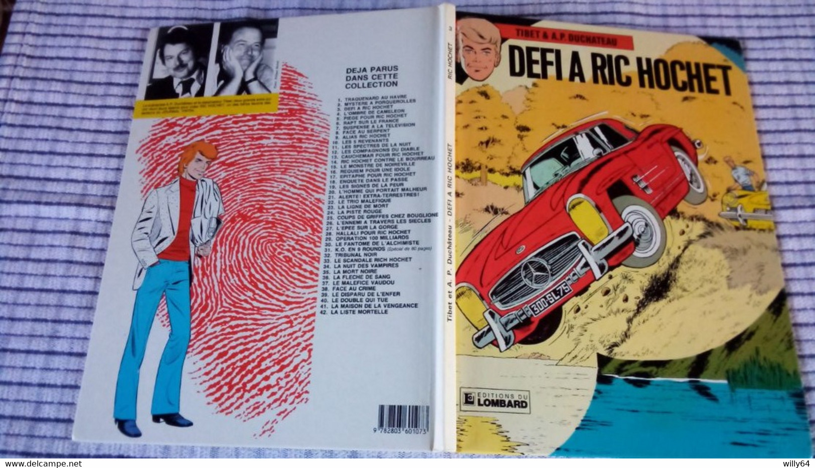 RIC HOCHET   " Défi à Ric Hochet  "  1983   T3   Lombard   Comme Neuve - Ric Hochet