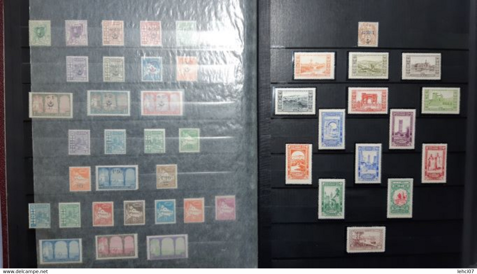 ALGÉRIE Exceptionnelle Collection Ancienne Colonie 580 Timbres Neufs - Collections, Lots & Series