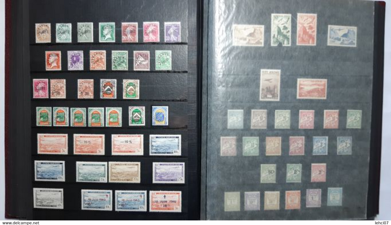 ALGÉRIE Exceptionnelle collection ancienne colonie 580 timbres neufs