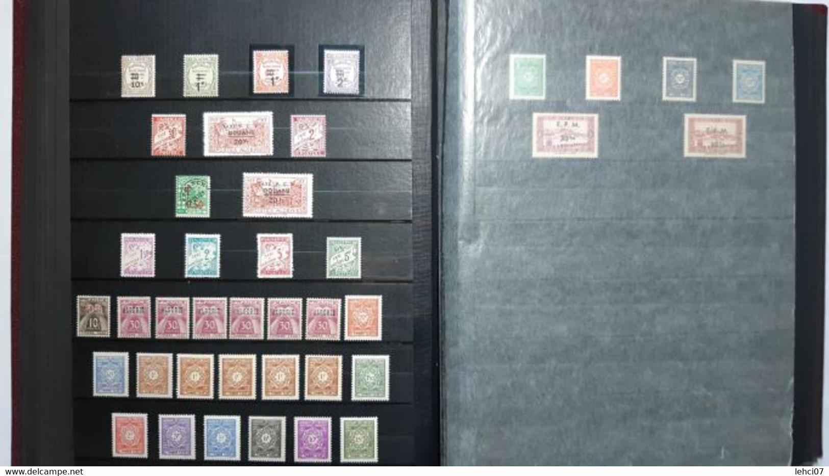 ALGÉRIE Exceptionnelle collection ancienne colonie 580 timbres neufs