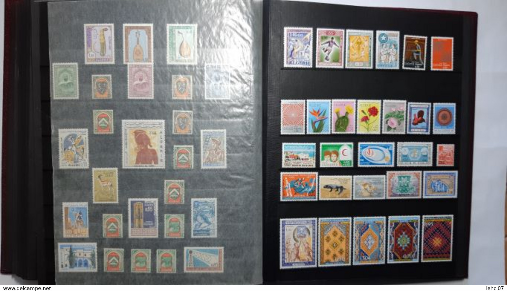 ALGÉRIE Exceptionnelle collection ancienne colonie 580 timbres neufs