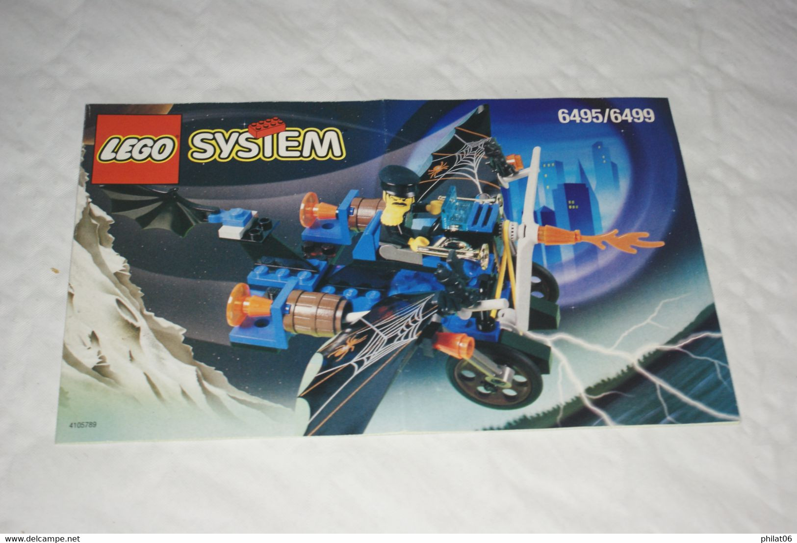 Engin Volant 6495 (année 1997) Complet Avec Notice Et Boite - Lego System
