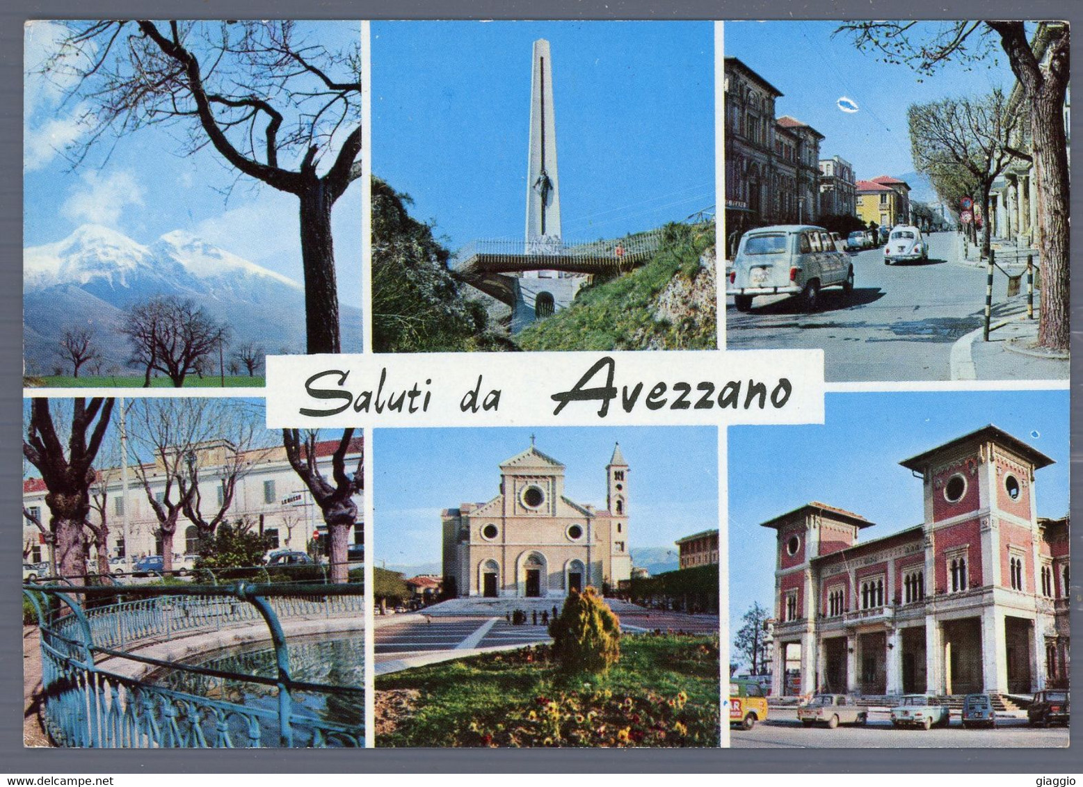 °°° Cartolina - Saluti Da Avezzano Vedute Nuova °°° - Avezzano