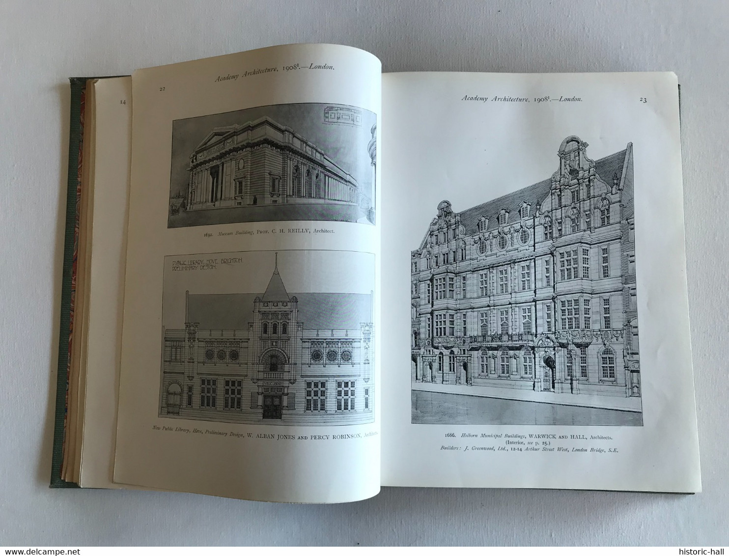 ACADEMY ARCHITECTURE & Architectural Review - Vol 33 & 34 - 1908 - Alexander KOCH - Architectuur