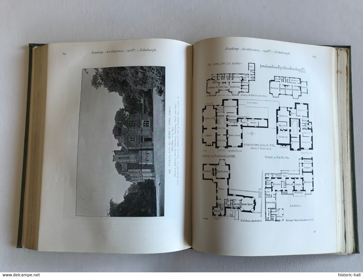 ACADEMY ARCHITECTURE & Architectural Review - vol 33 & 34 - 1908 - Alexander KOCH