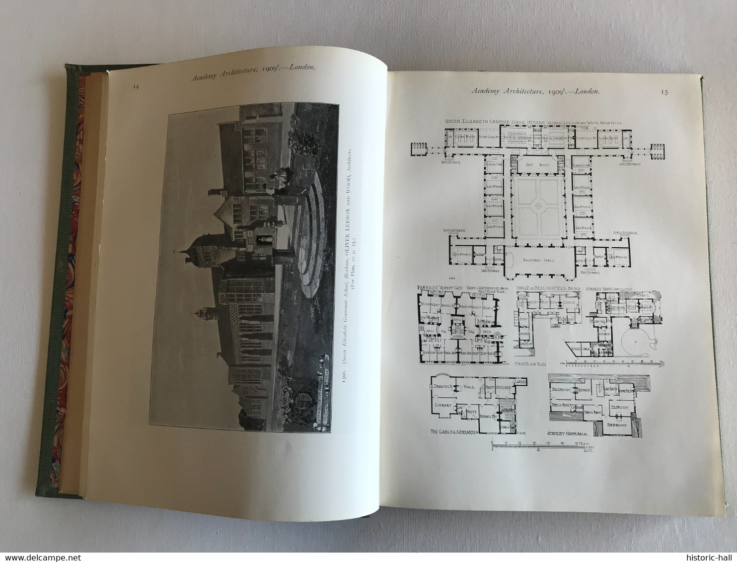 ACADEMY ARCHITECTURE & Architectural Review - Vol 35 & 36 - 1909 - Alexander KOCH - Architecture