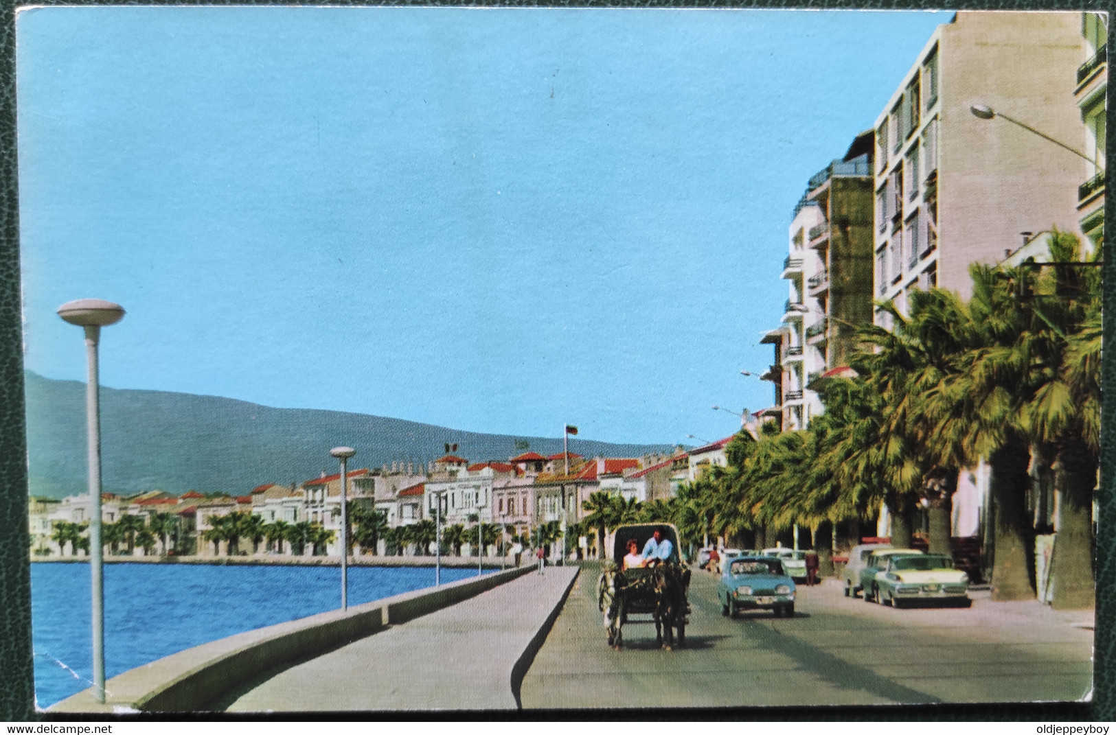 POSTCARD KORDON SEA SHORE IZMIR TURKEY RARE - Turquie