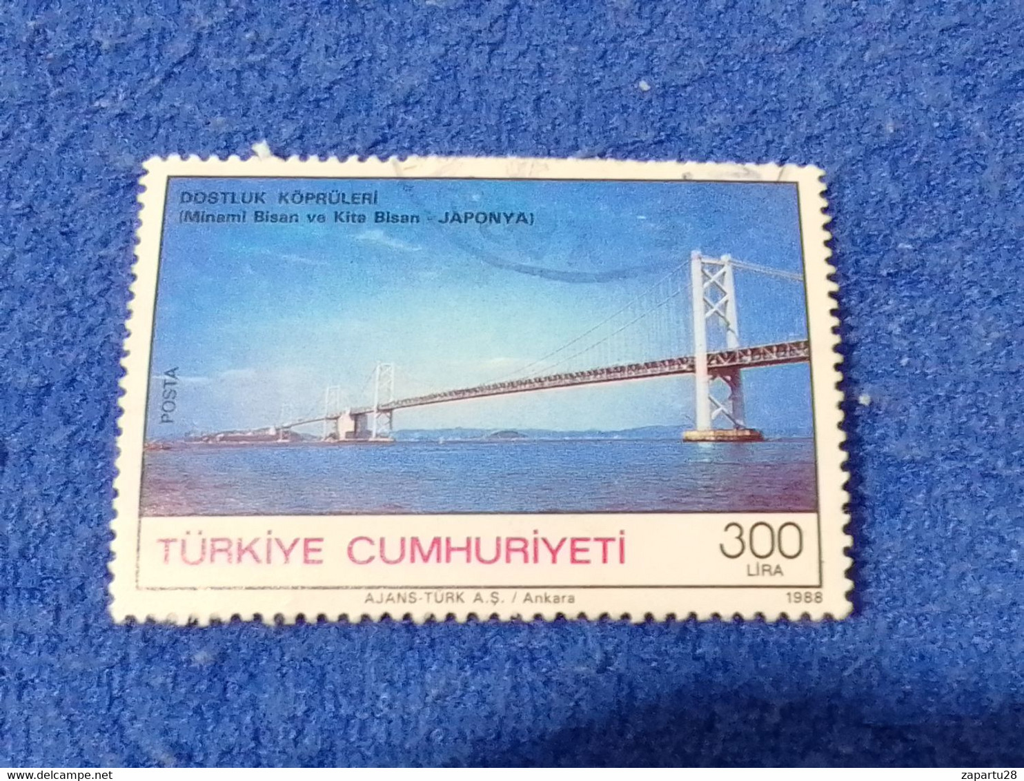 TÜRKEY--1980-90    300LİRA      DAMGALI - Usati