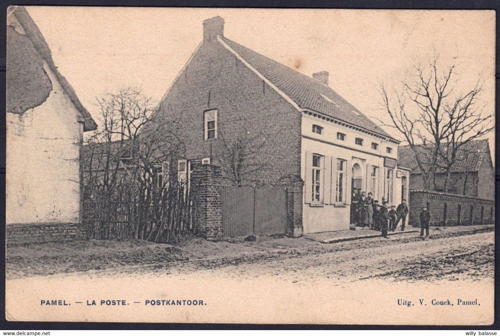 +++ CPA - PAMEL - La Poste - Postkantoor  // - Roosdaal