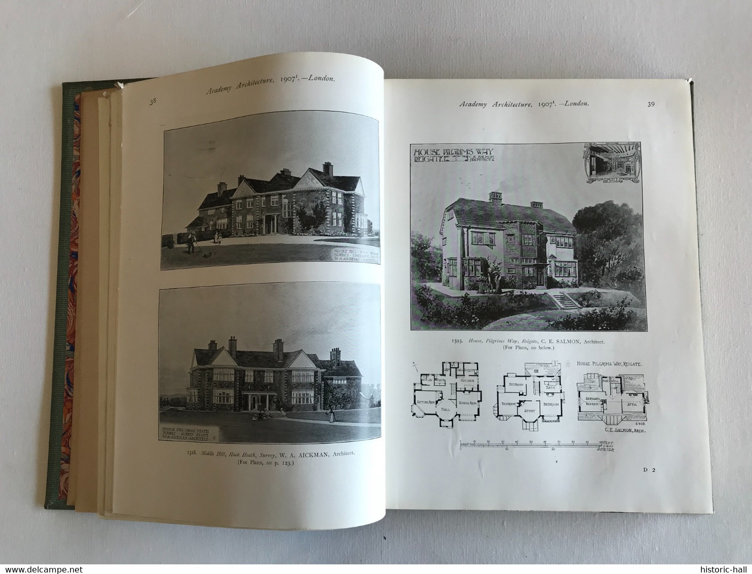 ACADEMY ARCHITECTURE & Architectural Review - Vol 31 & 32 - 1907 - Alexander KOCH - Arquitectura