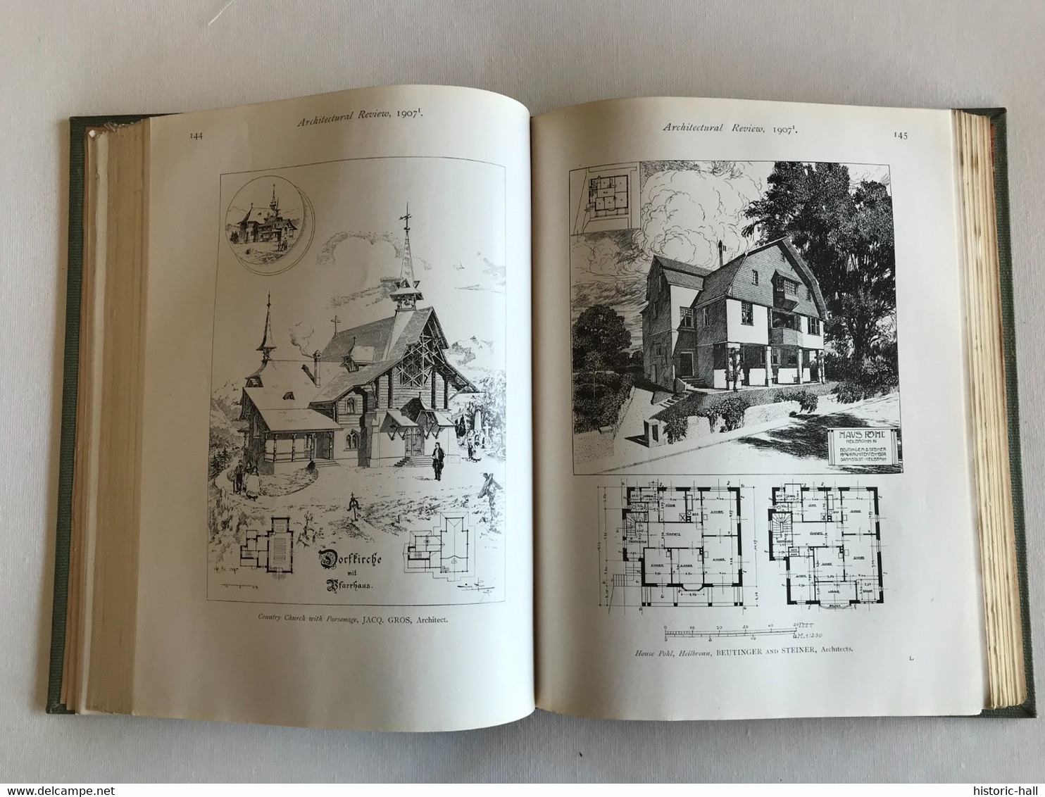 ACADEMY ARCHITECTURE & Architectural Review - vol 31 & 32 - 1907 - Alexander KOCH