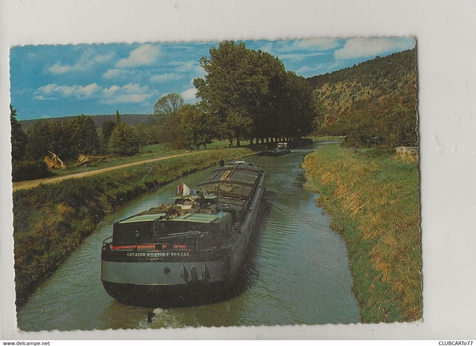 Chevillon (52) : GP De La Péniche "DCANCK.F" Dans Le Canal En 1988 ETAT GF. - Chevillon