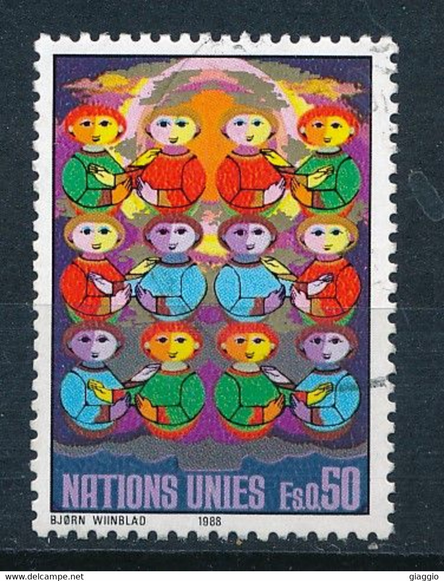 °°° ONU GINEVRA GENEVA - Y&T N°162 - 1988 °°° - Used Stamps