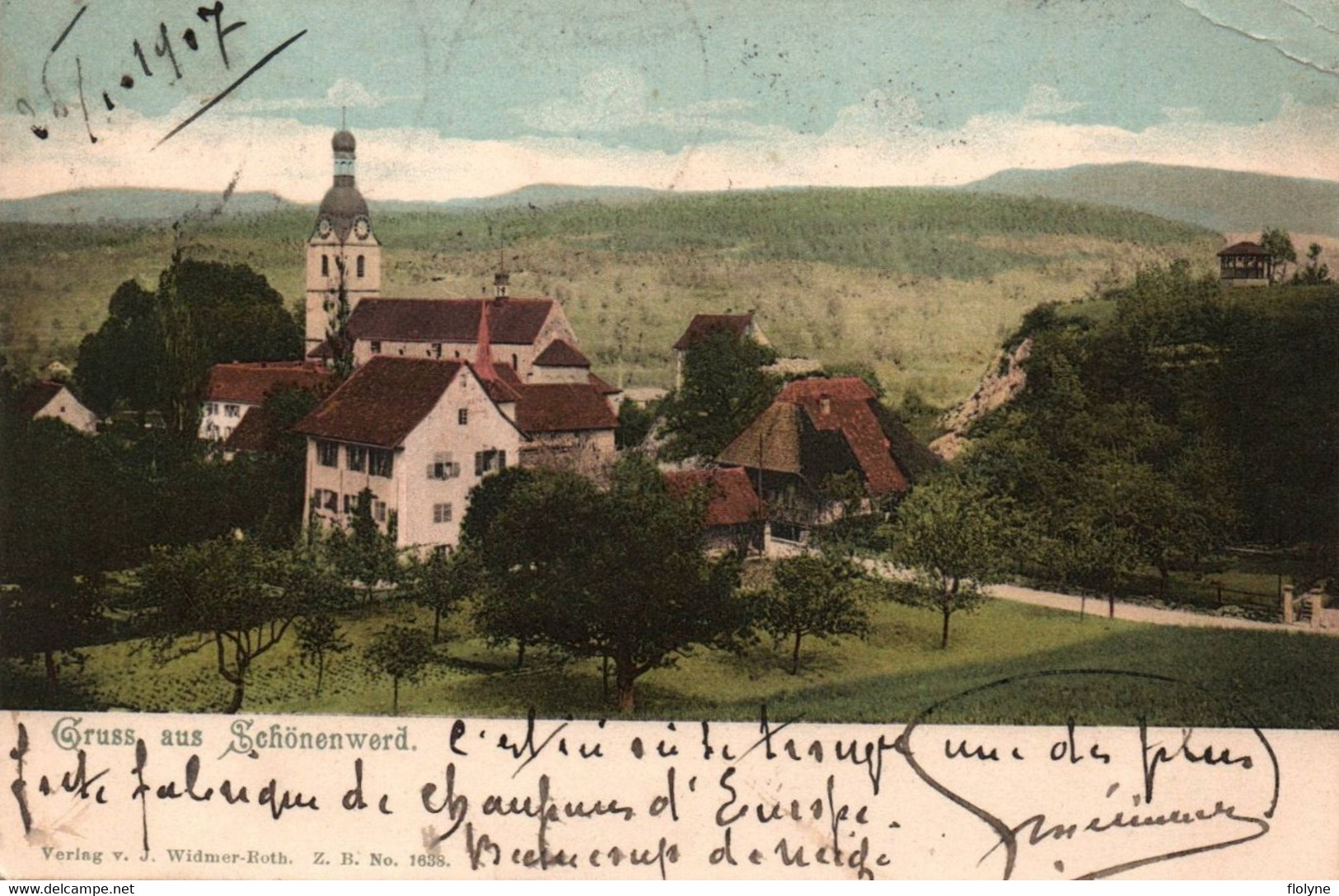 Schönenwerd - Gruss Aus SCHÖNENWERD - 1907 - Suisse Switzerland - Schönenwerd