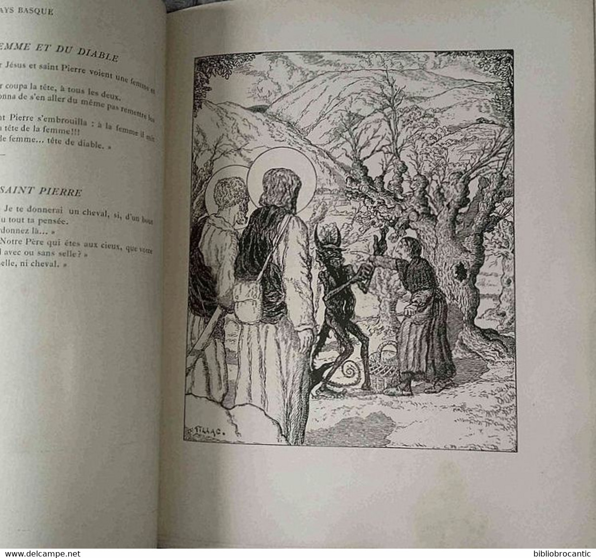 *Légendes Du Pays Basque D'après La Tradition*E.O.1931/ex.n°23(Texte Français Et Basque) Par Jean Barbier - Baskenland