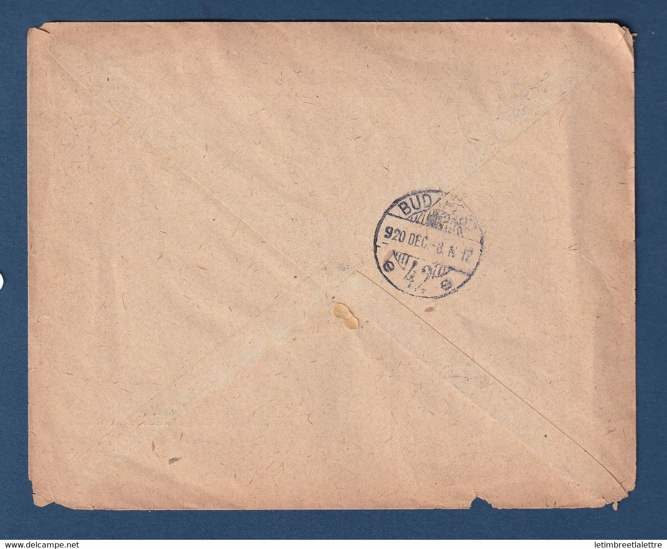 ⭐ Hongrie - Poste Aérienne - YT N° 3 à 5 - Szombathely Sur Lettre Pour Budapest - 12 Février 1921 ⭐ - Briefe U. Dokumente