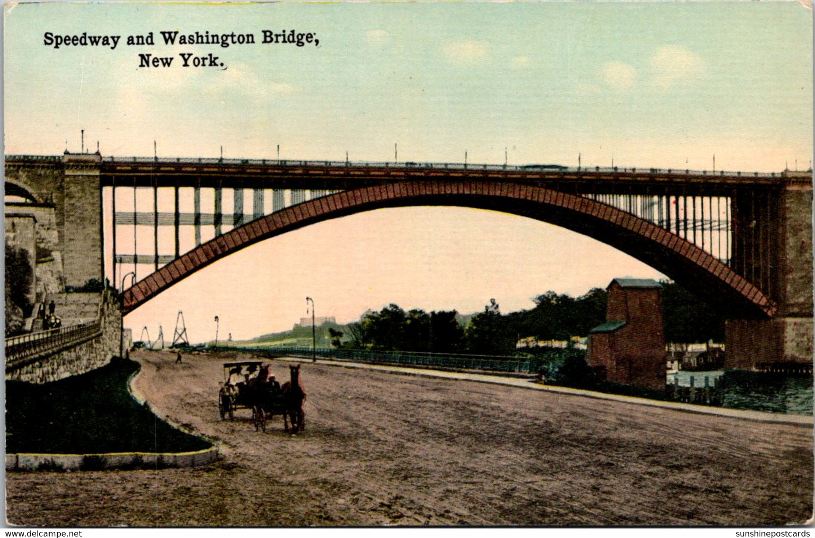 New York City Speedway And Washington Bridge - Ponti E Gallerie