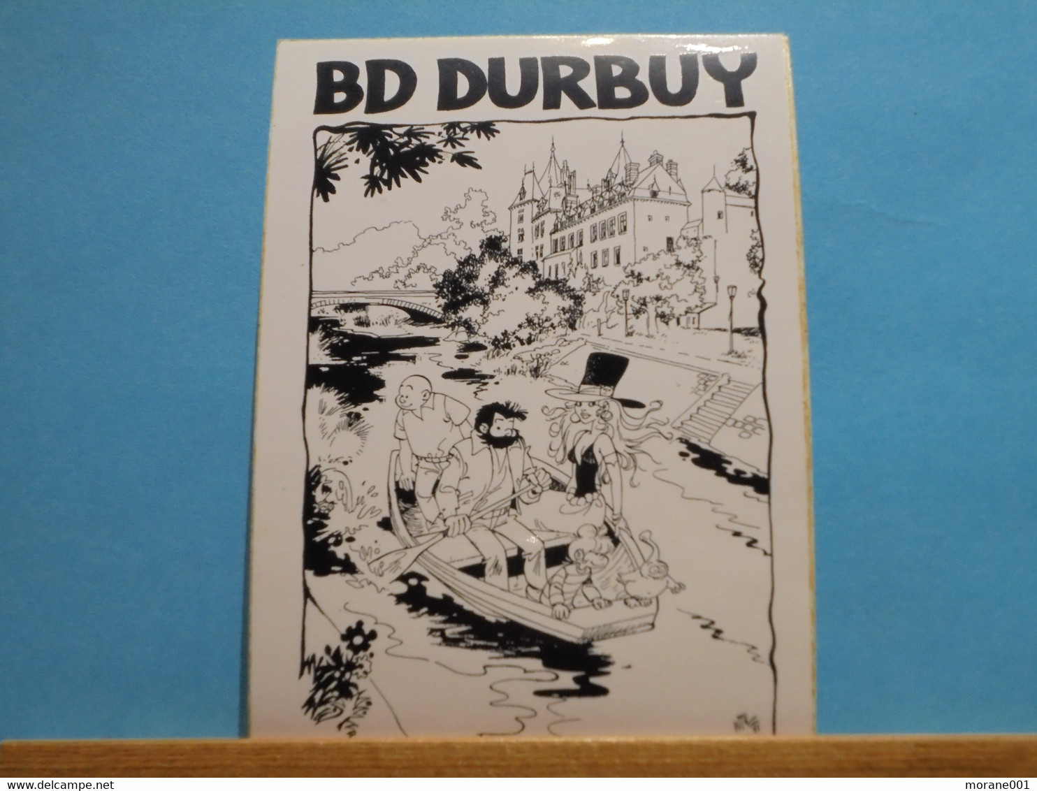 Autocollant Tif Et Tondu BD Durbuy 1985 Will - Tif Et Tondu