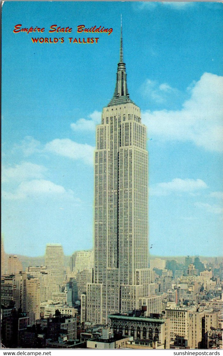 New York City The Empire State Building 1960 - Empire State Building