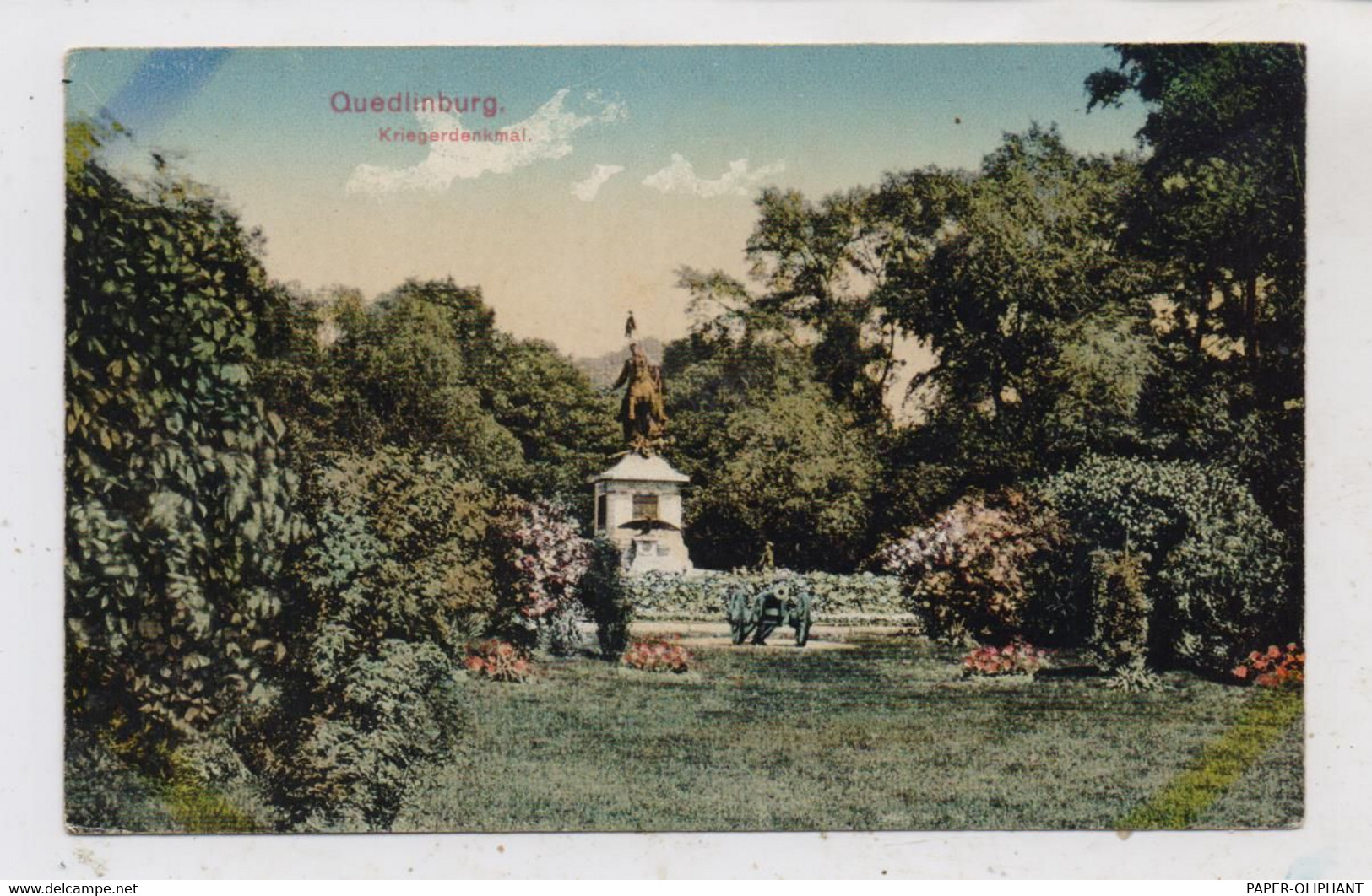 0-4300 QUEDLINBURG, Kriegerdenkmal - Quedlinburg