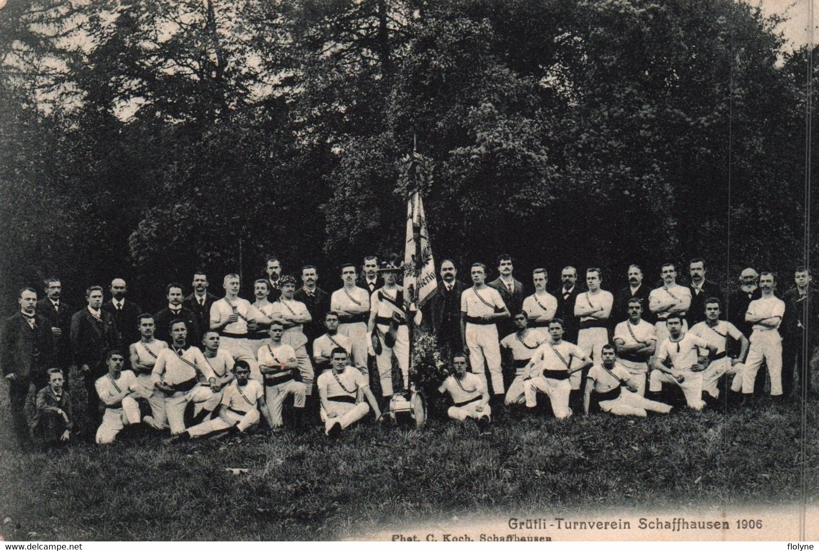 Schaffhausen - Grüfli Turnverein - 1906 - Groupe De Gym Sport De La Commune - Suisse Switzerland - Sonstige & Ohne Zuordnung