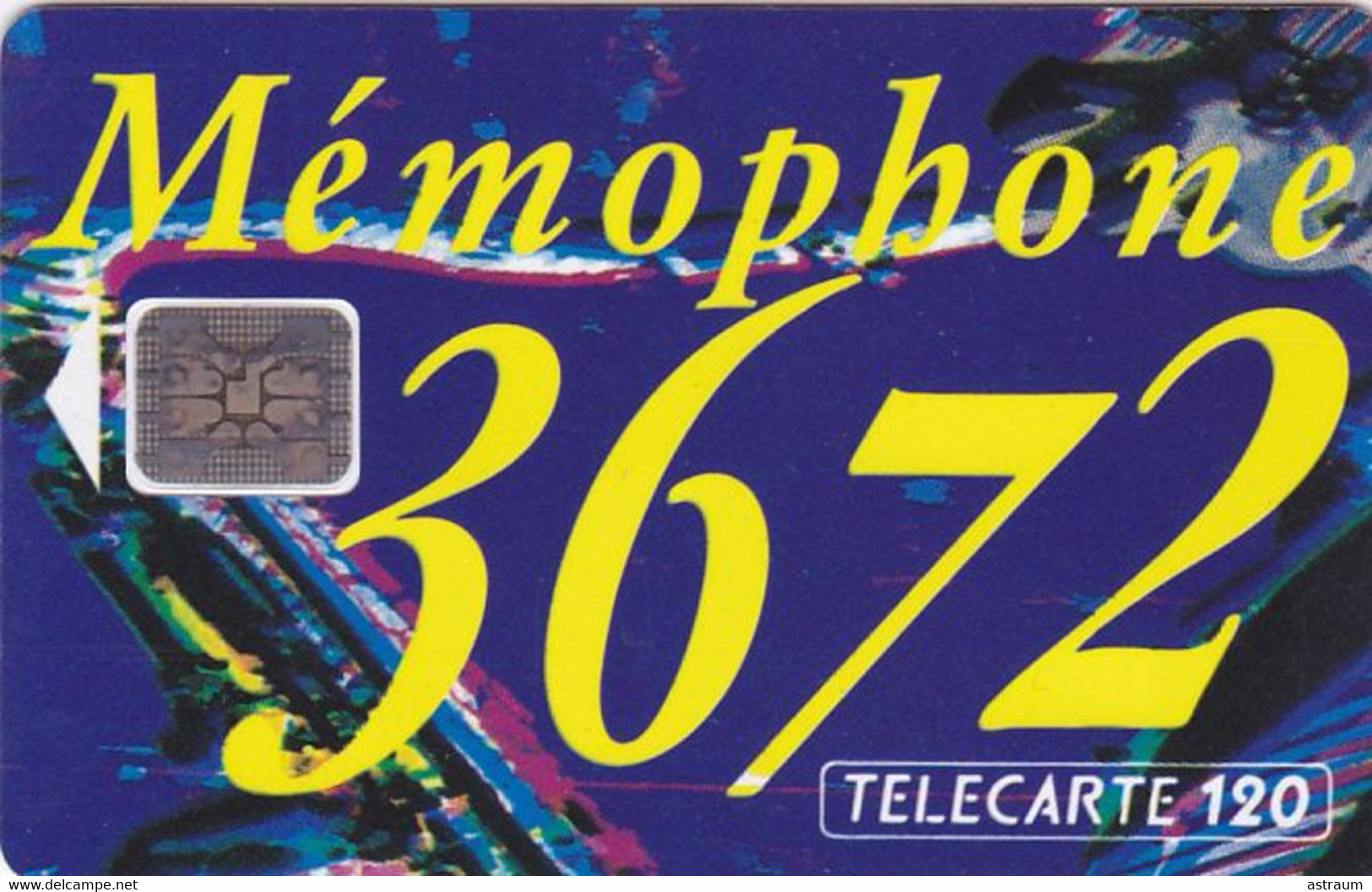 Telecarte Variété - F 369  - Memophone - ( 5 N°TGE Sur 5 N° Impact ) - Fehldrucke