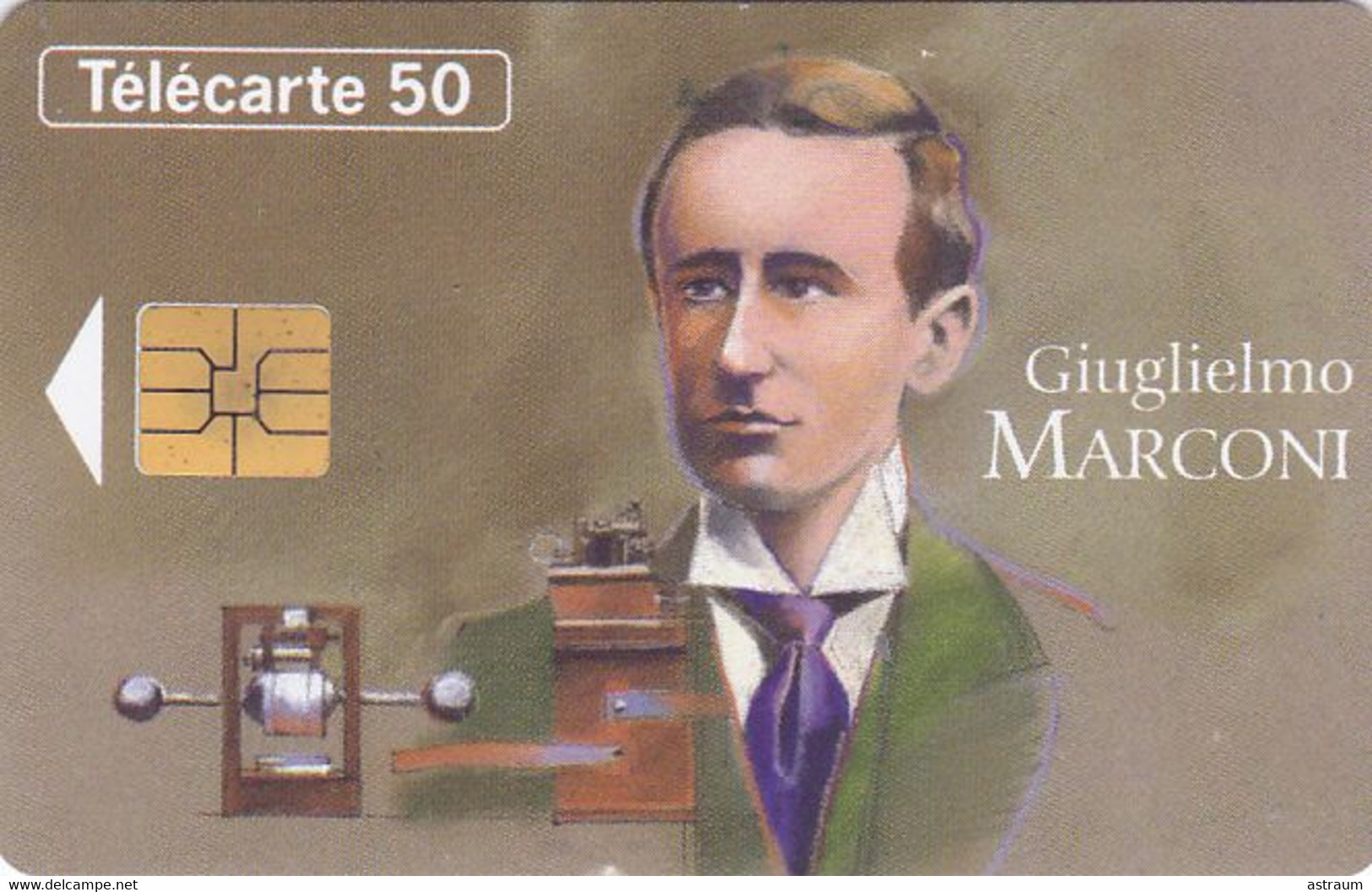 Telecarte Variété - F 431 A - Marconi  - ( 8 Chiffres ) - Variétés