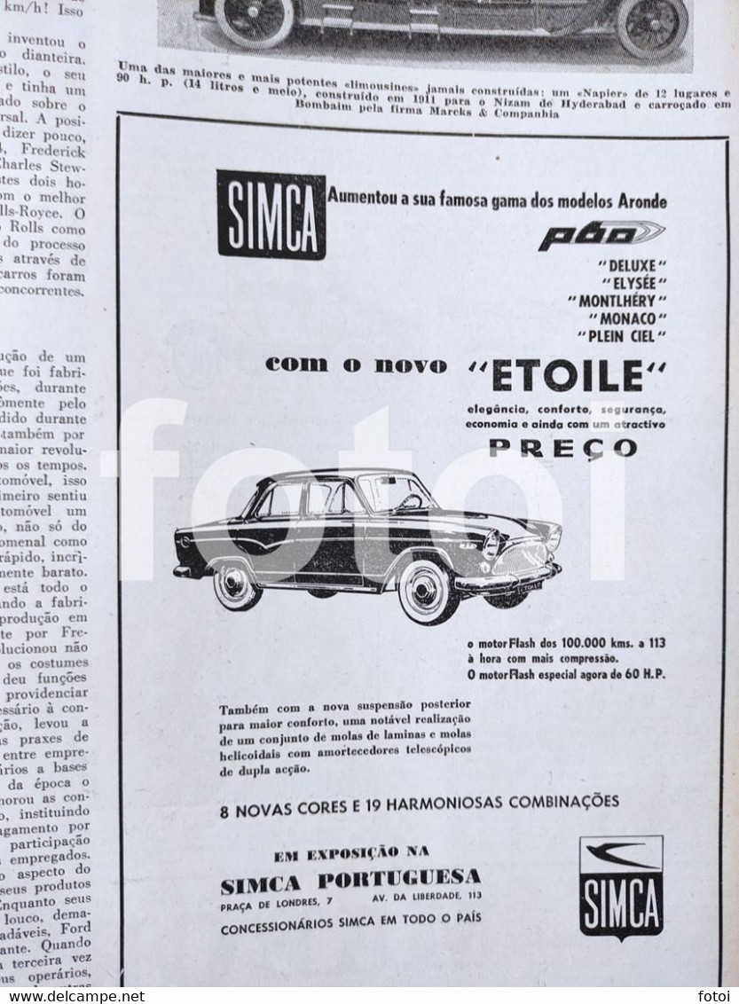 1960 LAND ROVER COVER MUNDO MOTORIZADO MAGAZINE DKW JUNIOR BMW 700 SIMCA ARONDE PORSCHE 356 ZUNDAPP - Zeitungen & Zeitschriften