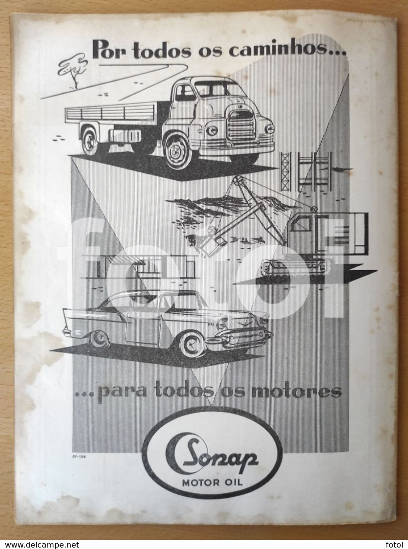 1957 SIMCA ARONDE COVER MUNDO MOTORIZADO MAGAZINE VESPA 400 BORGWARD ISABELLA FANGIO