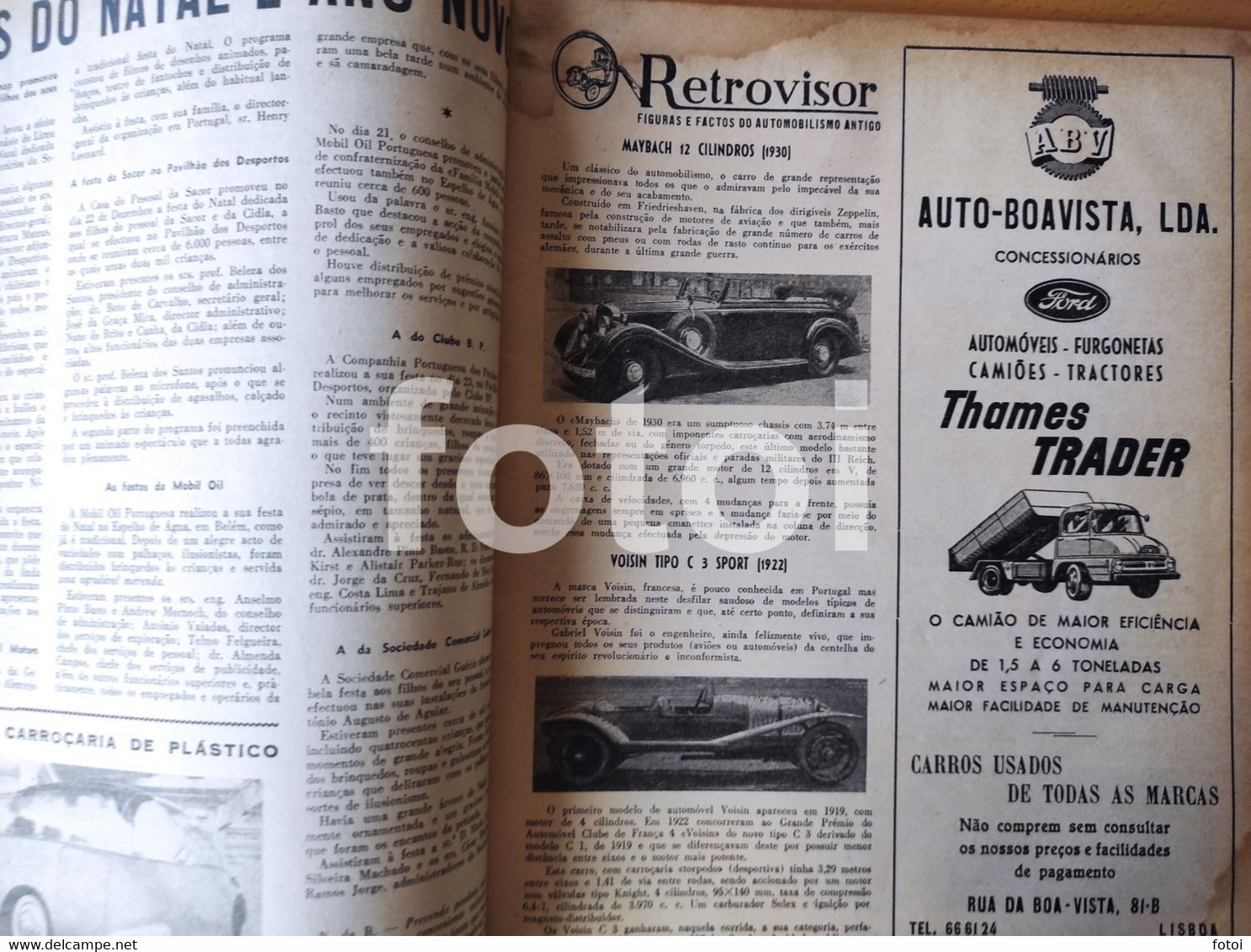 1958 MERCEDES BENZ 220S COVER MUNDO MOTORIZADO MAGAZINE PORSCHE 550 SPYDER - Tijdschriften