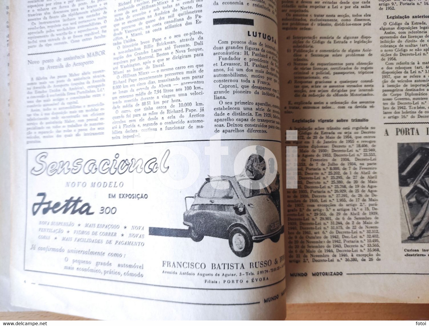 1957 VOLVO 122 AMAZON COVER MUNDO MOTORIZADO MAGAZINE ISABELLA TS GOGGOMOBIL ISETTA ALFA ROMEO - Magazines
