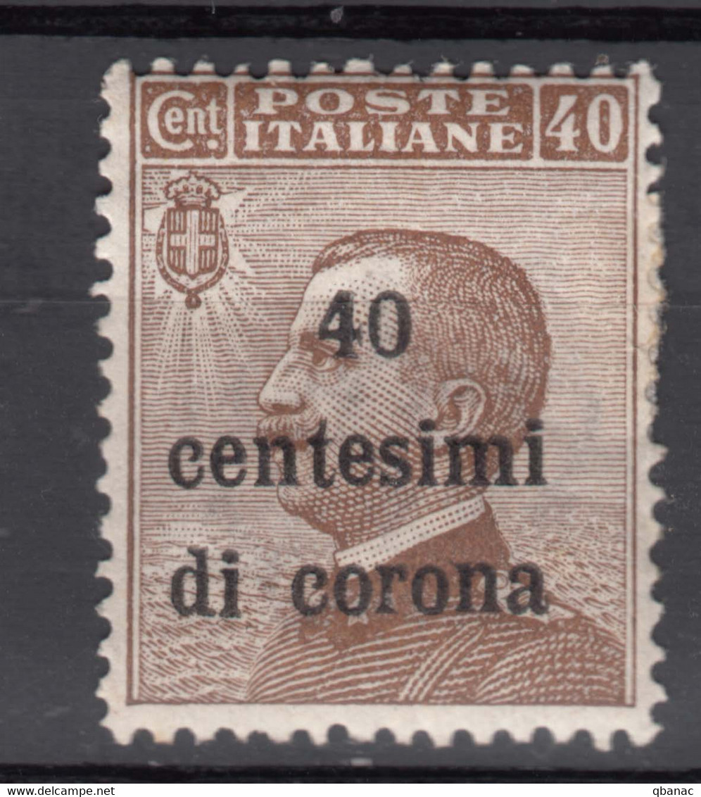 Italy Occupation In WWI - Trento & Trieste 1919 Sassone#7 Mint Hinged - Trento & Trieste