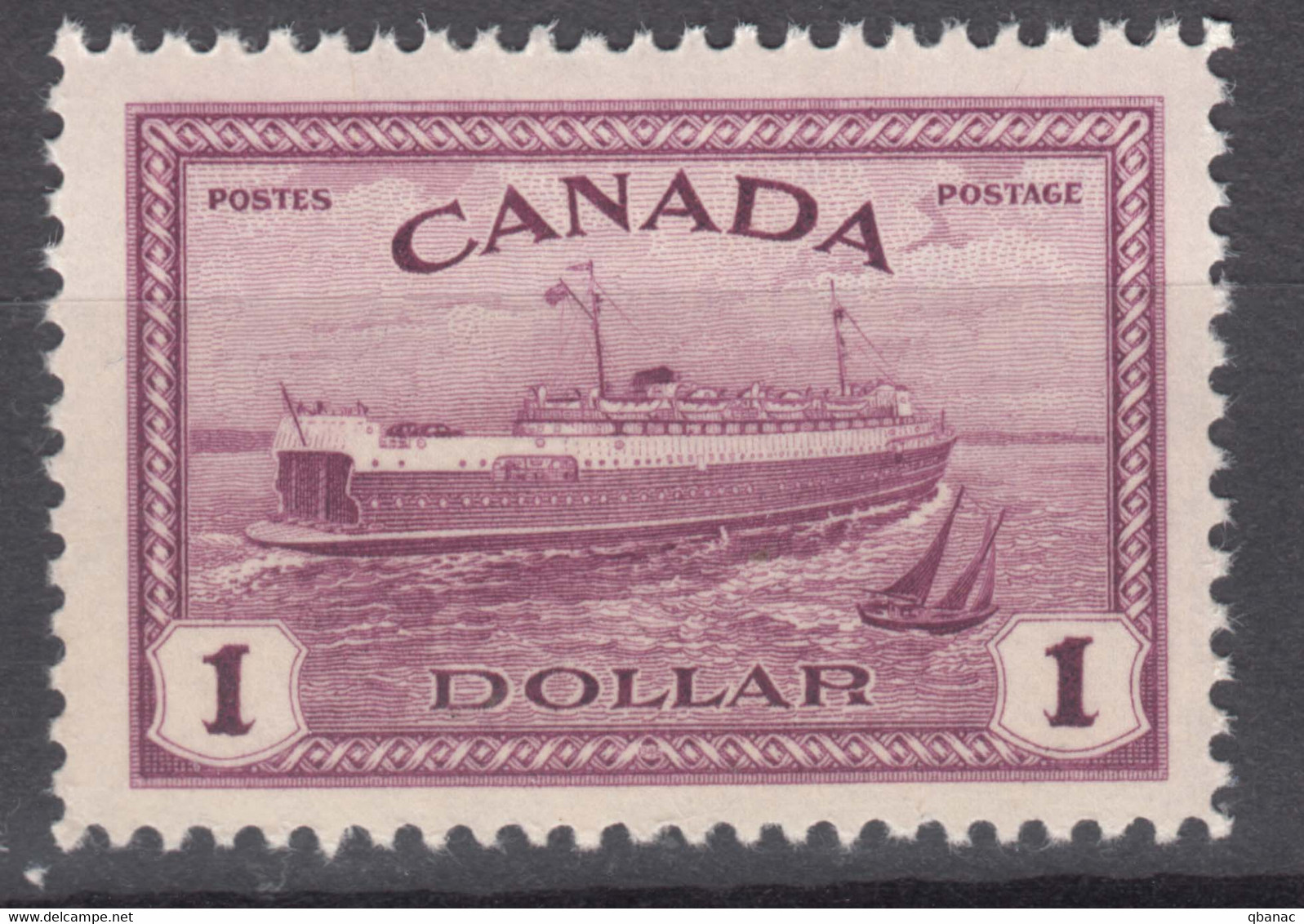 Canada 1946 Mi#240 Mint Never Hinged - Unused Stamps