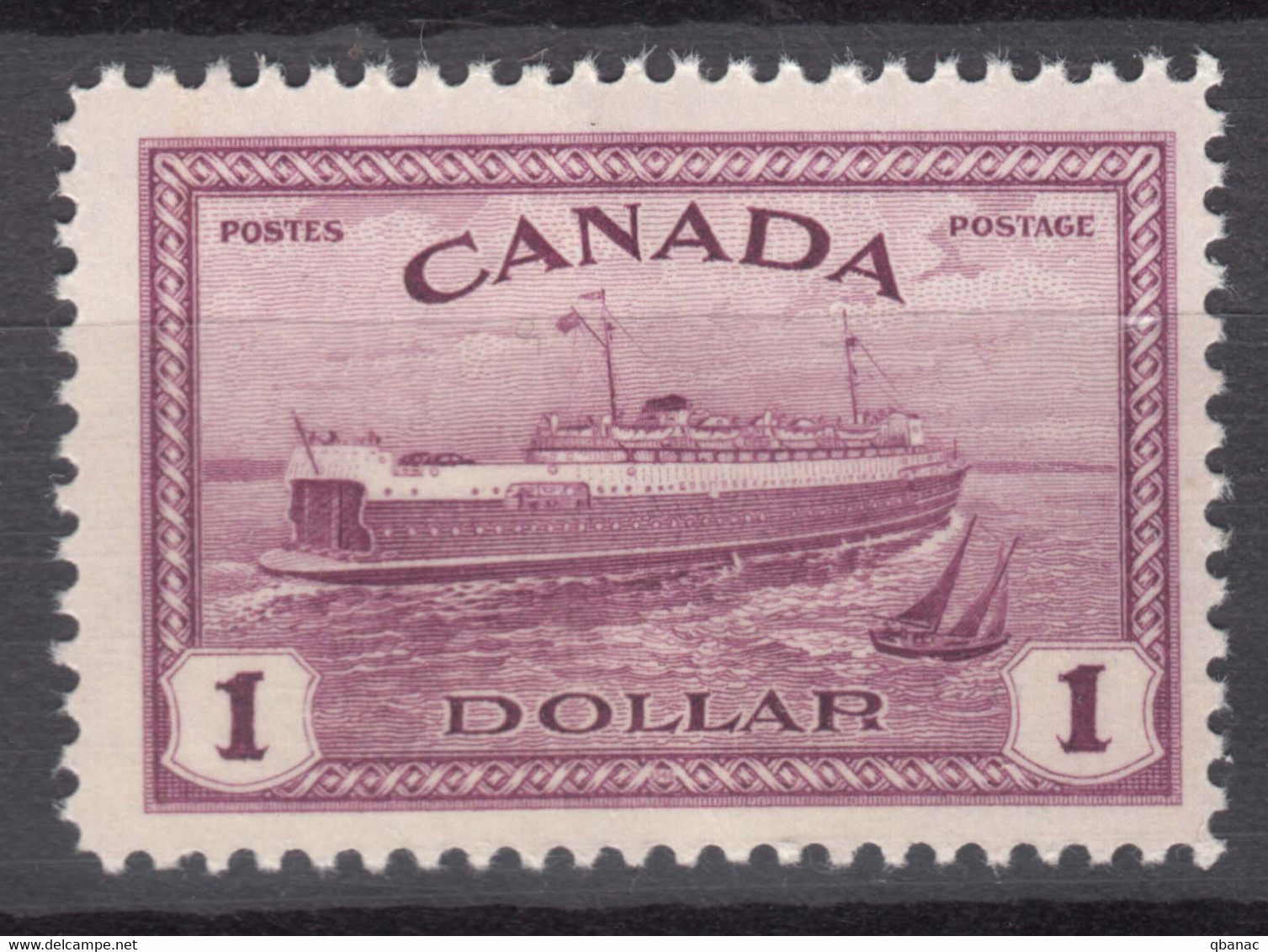 Canada 1946 Mi#240 Mint Never Hinged - Unused Stamps