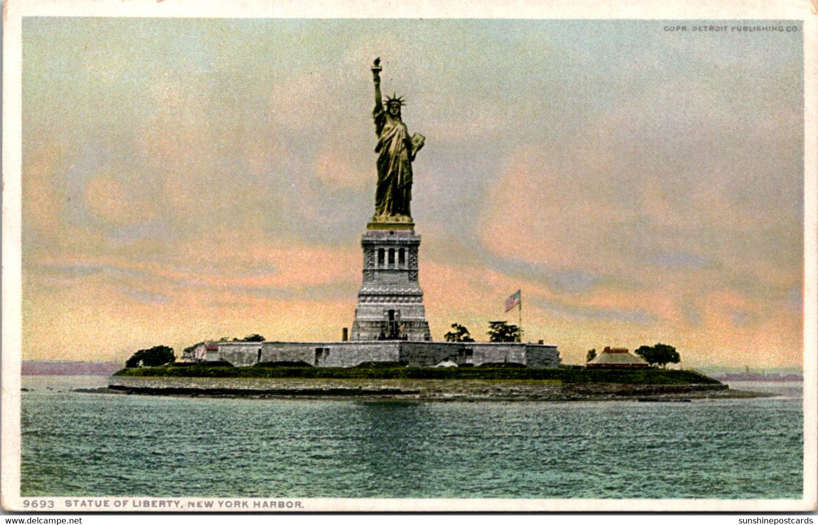 New York City Statue Of Liberty Detroit Publishing - Estatua De La Libertad