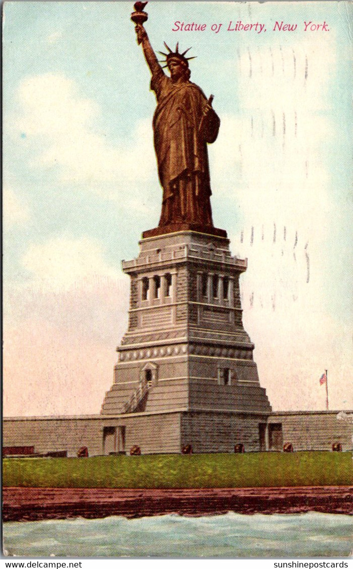 New York City Statue Of Liberty 1913 - Statua Della Libertà