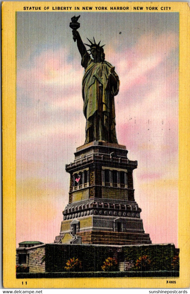 New York City Statue Of Liberty 1948 - Statue Of Liberty