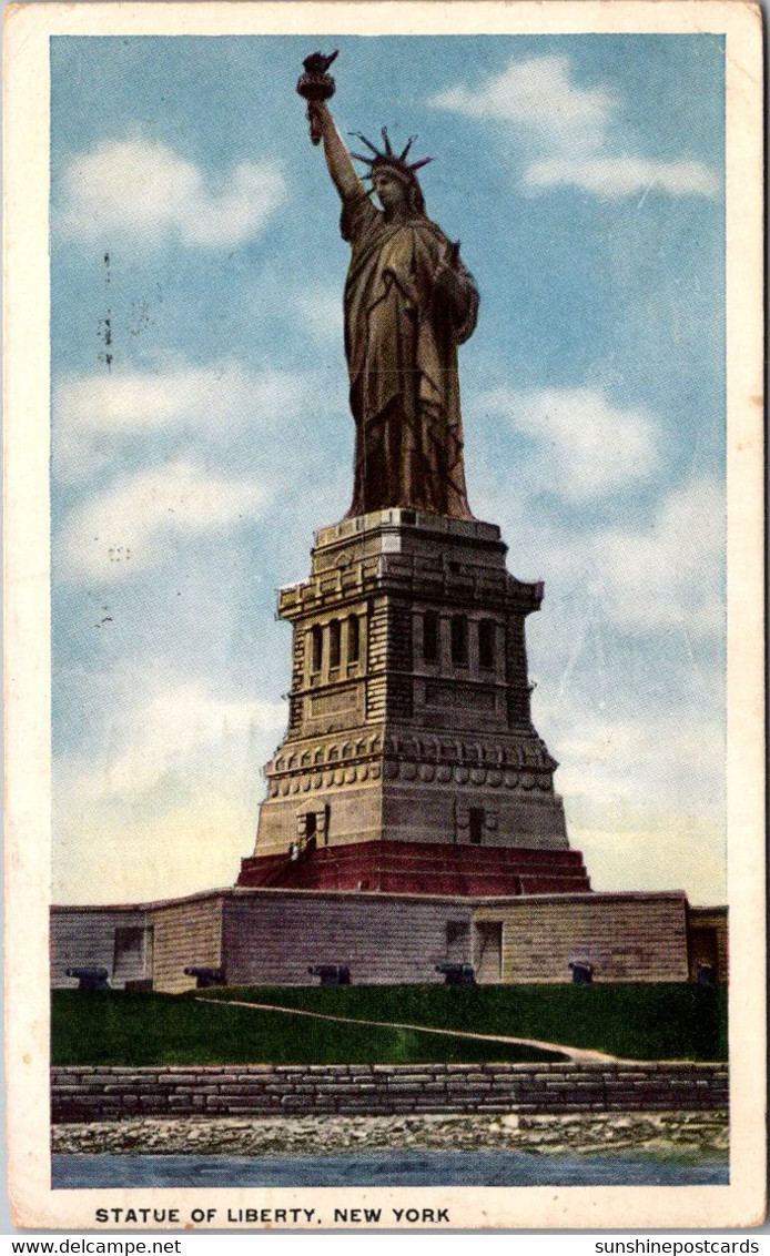 New York City Statue Of Liberty 1919 - Freiheitsstatue