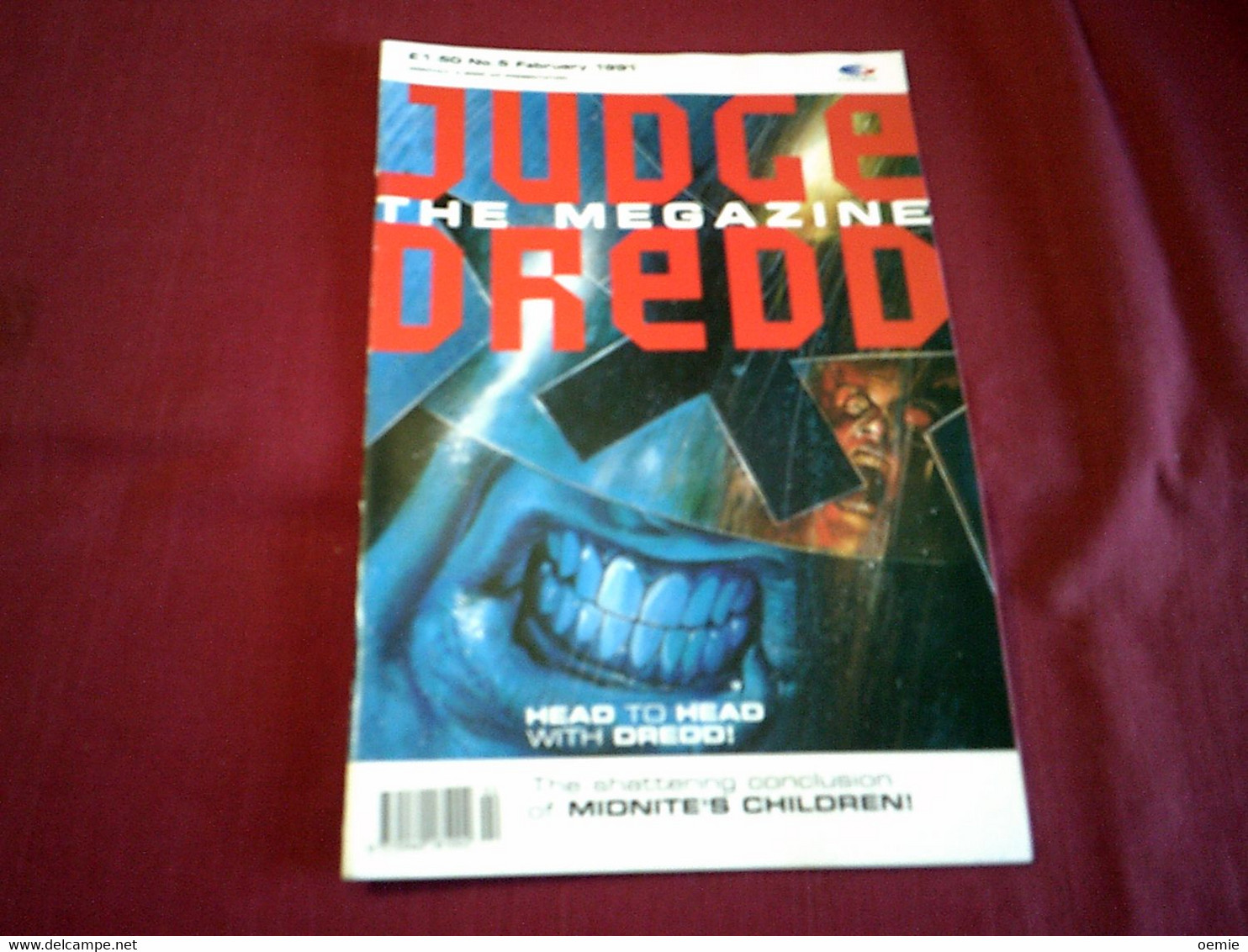 JUDGE DREDD  N° 5  FEBRUARY 1991 - Autres Éditeurs