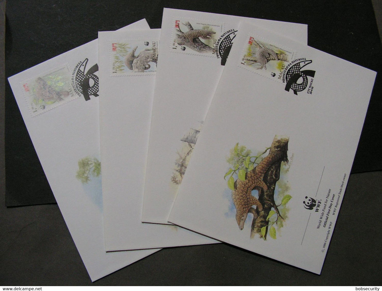 Macao WWF FDC 1995 - Collections, Lots & Series