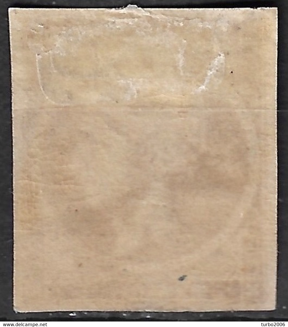 GREECE 1880-86 Large Hermes Head Athens Issue On Cream Paper 1 L Deep Red Brown Vl. 67 A  / H 53 D  MH - Unused Stamps