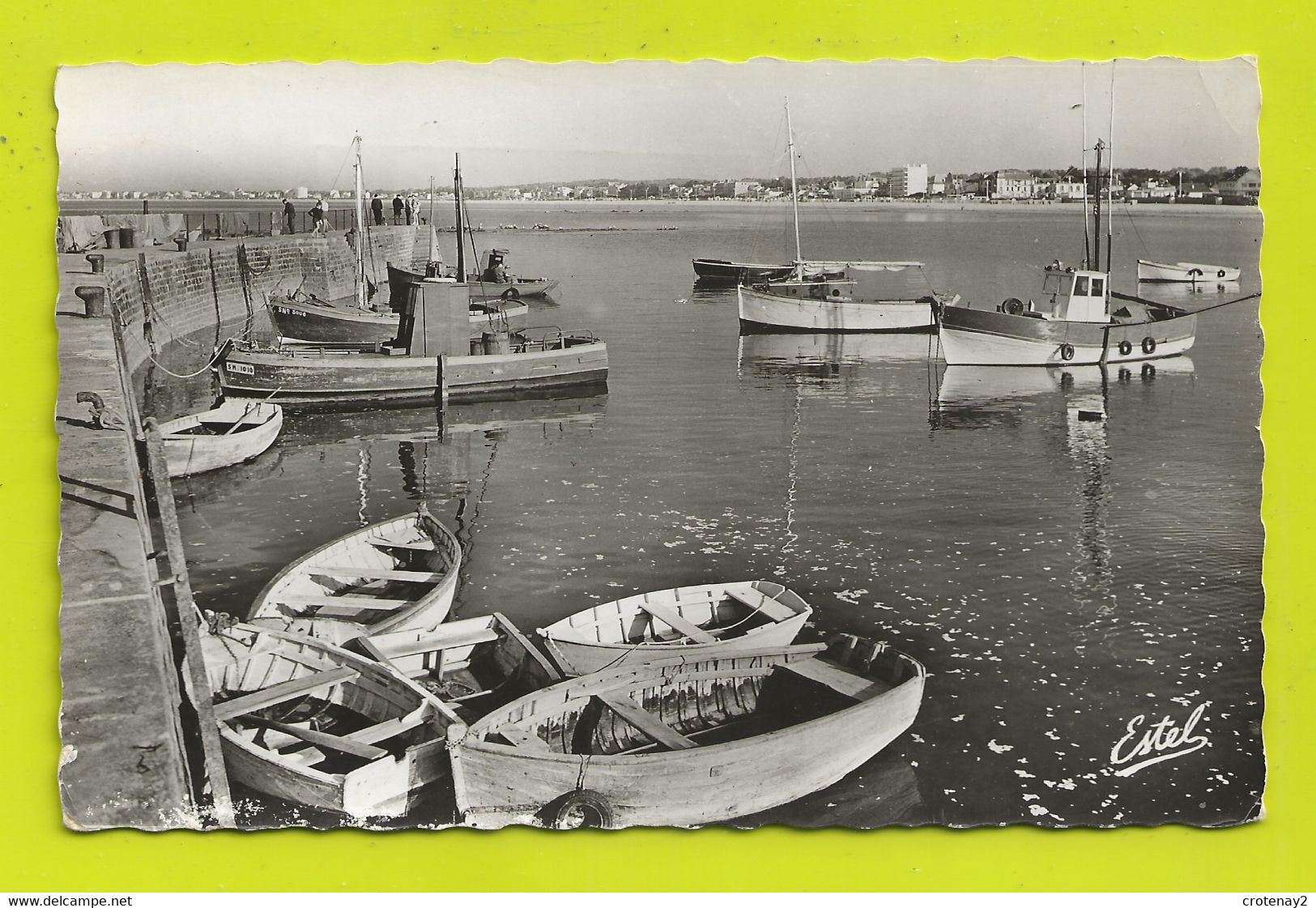 44 PORNICHET N°3639 Le Port Barques Bateaux De Pêche VOIR DOS Et Flamme En 1964 - Orvault