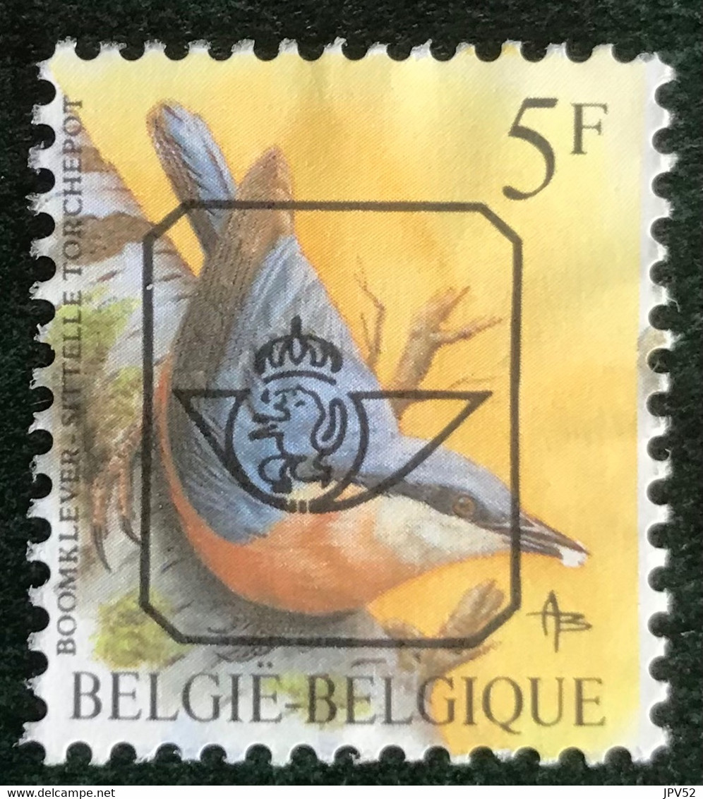 België - Belgique - C14/18 - (°)used - 1989 - Michel 2275 - Boomklever - Typos 1986-96 (Oiseaux)