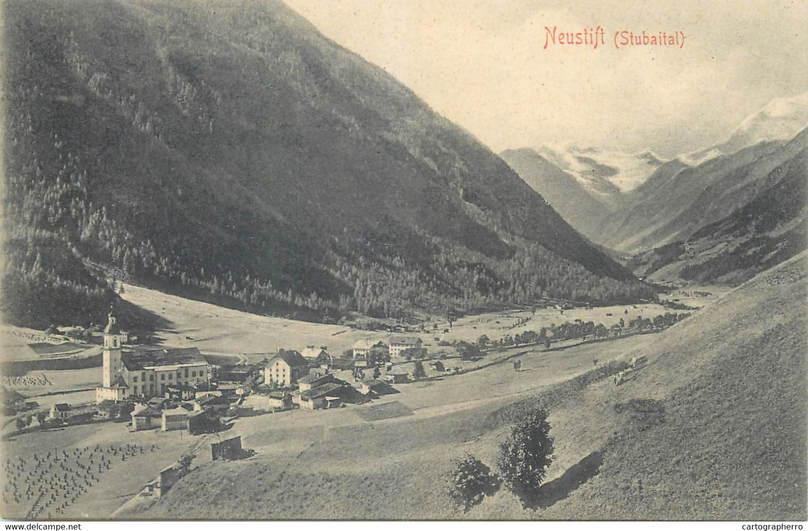 Postcard Austria Neustift(Stubaital) General View - Neustift Im Stubaital