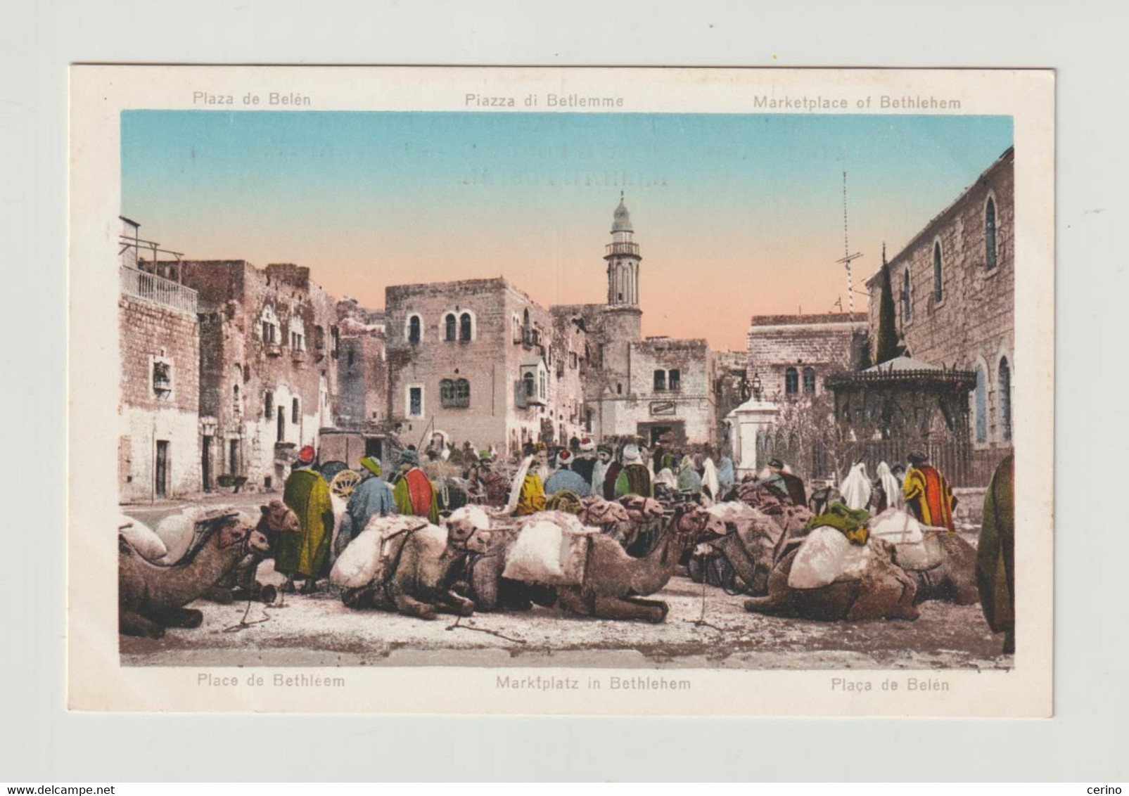 PALESTINE:  MARKETPLACE  OF  BETHLEHEM  -  FP - Halles