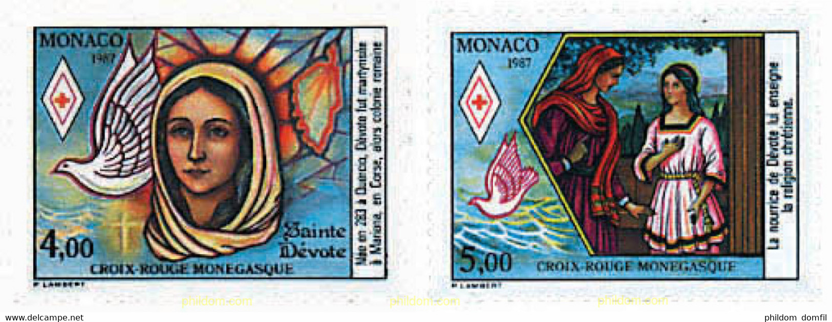 35479 MNH MONACO 1987 CRUZ ROJA MONEGASCA - Sonstige & Ohne Zuordnung
