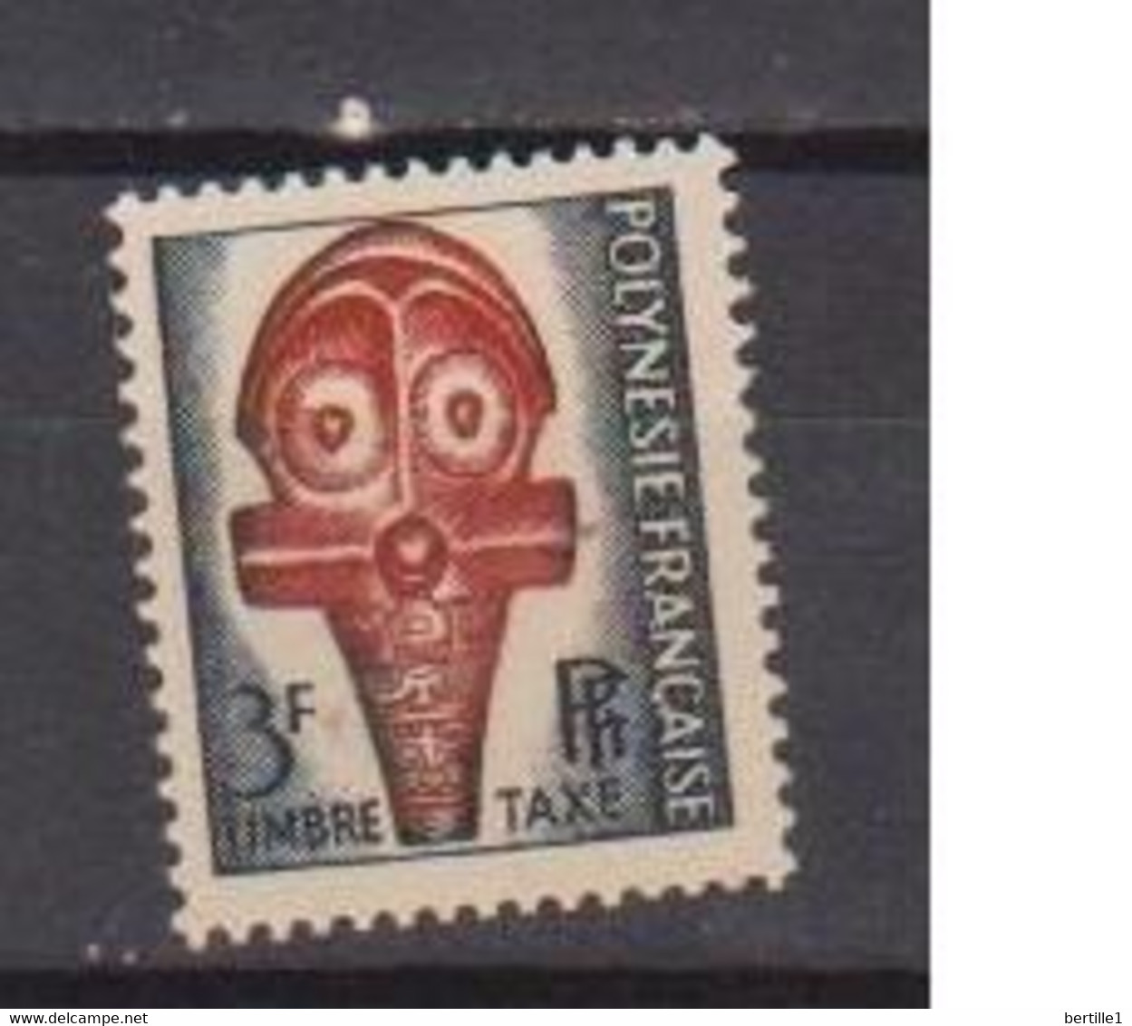 POLYNESIE FRANCAISE         N°  YVERT TAXE 2  NEUF SANS  CHARNIERES    ( NSCH 04 ) - Timbres-taxe