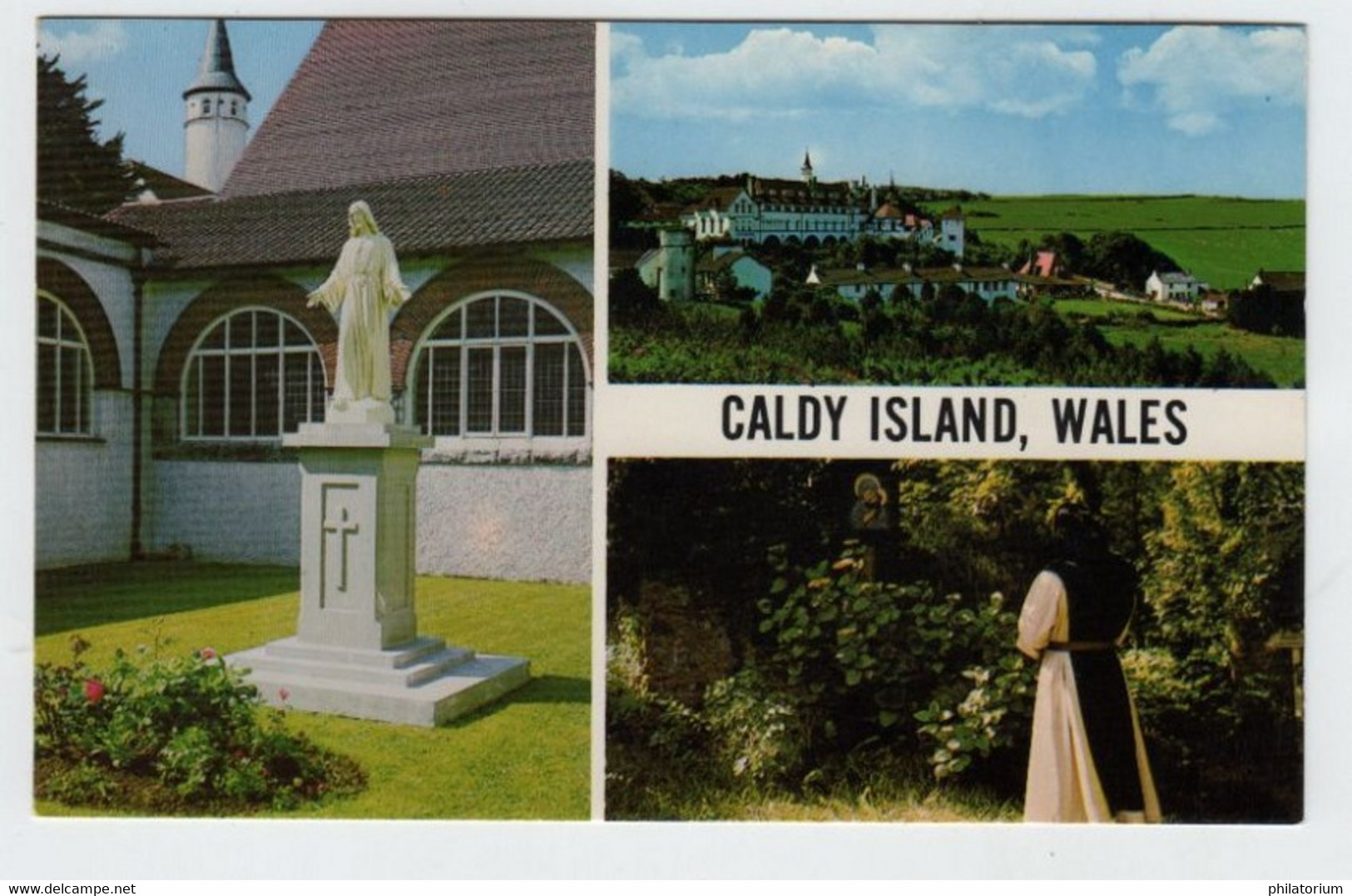 Cymru, Pays De Galles, Caldy Island, Vues Diverses, Le Monastère Cistercien - Pembrokeshire