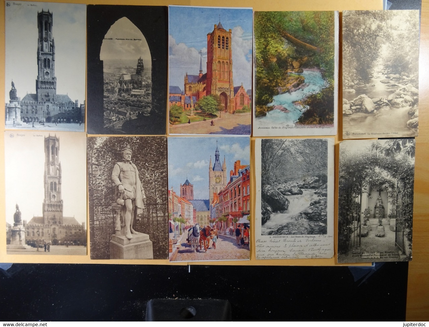 Lot de 240 cartes postales de Belgique Toutes photographiées