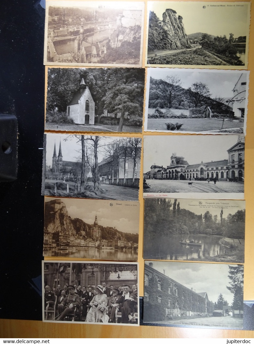 Lot de 240 cartes postales de Belgique Toutes photographiées